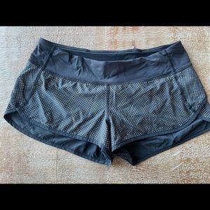 Lululemon speed it up shorts size 8